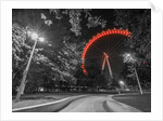 London eye at night by Assaf Frank